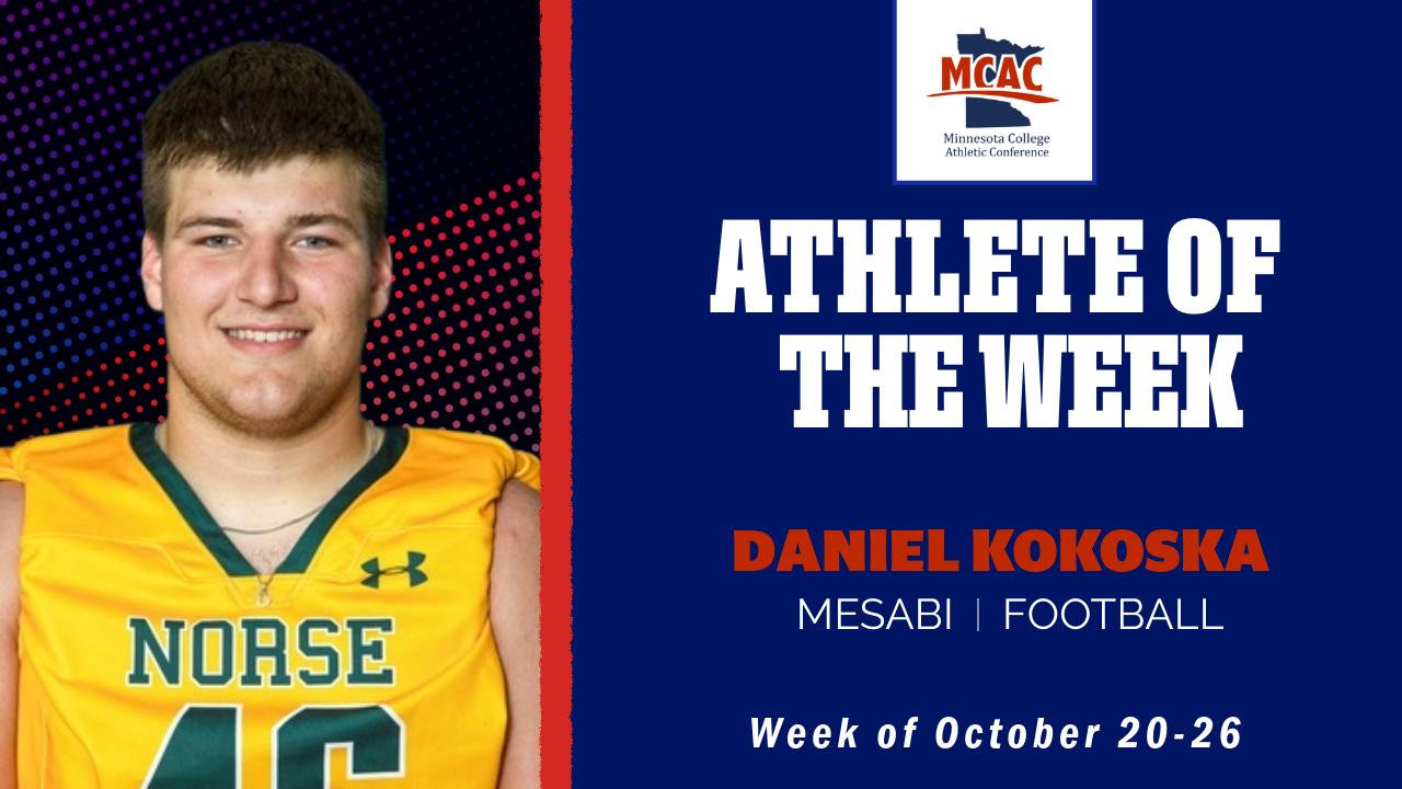 MCAC Football Athletes of the Week: Week of October 20-26