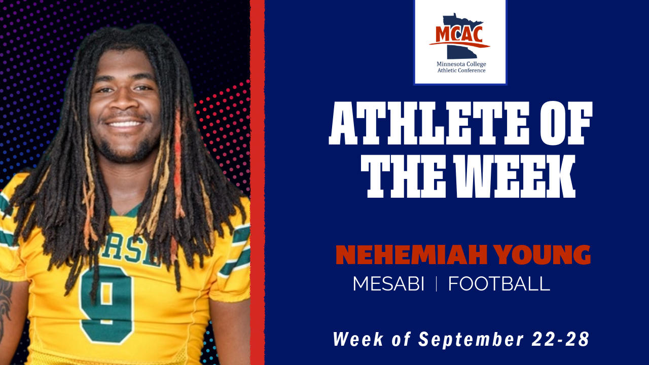 MCAC Football Athletes of the Week: Week of September 22-28