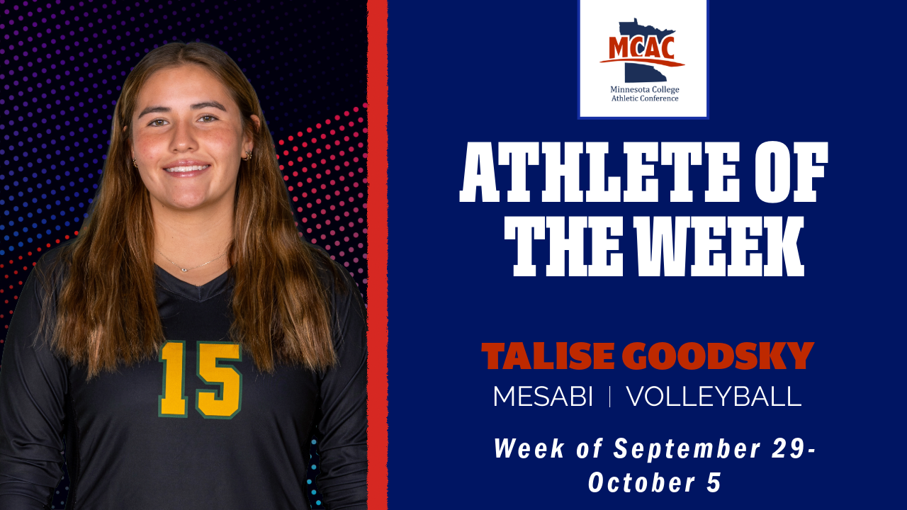 MCAC Volleyball Athletes of the Week: Week of September 29 - October 5